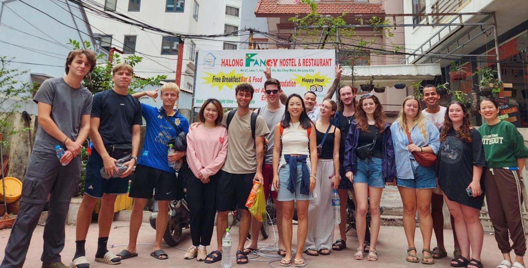 Ha Long Fancy Hostel With Vegetarian And Vegan Restaurant Esterno foto